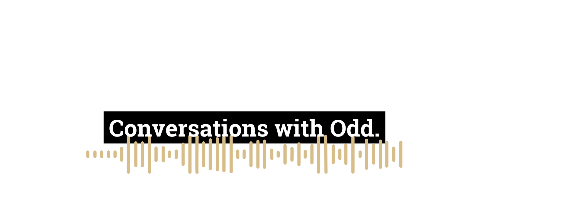 Conversations with Odd. Marta Elwira Bloch Podcast.